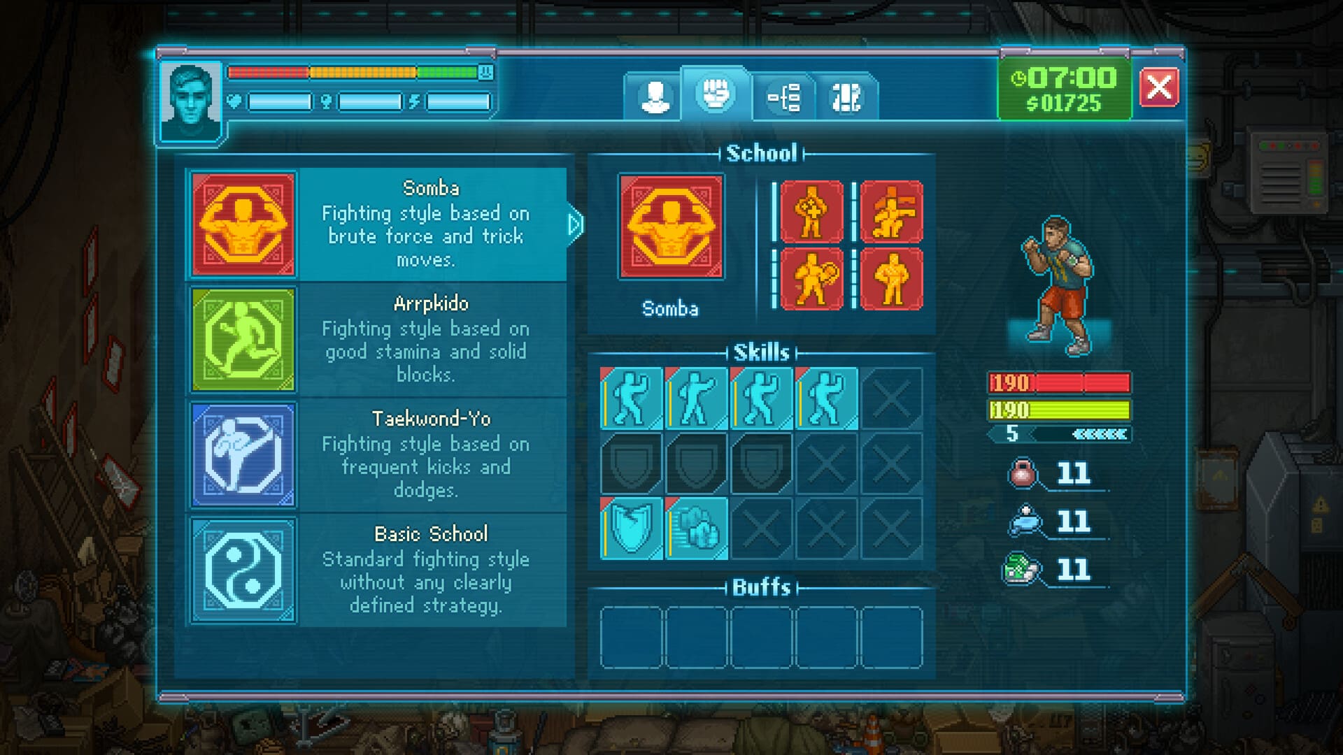 Punch Club 2: Fast Forward — Screenshot 1/6