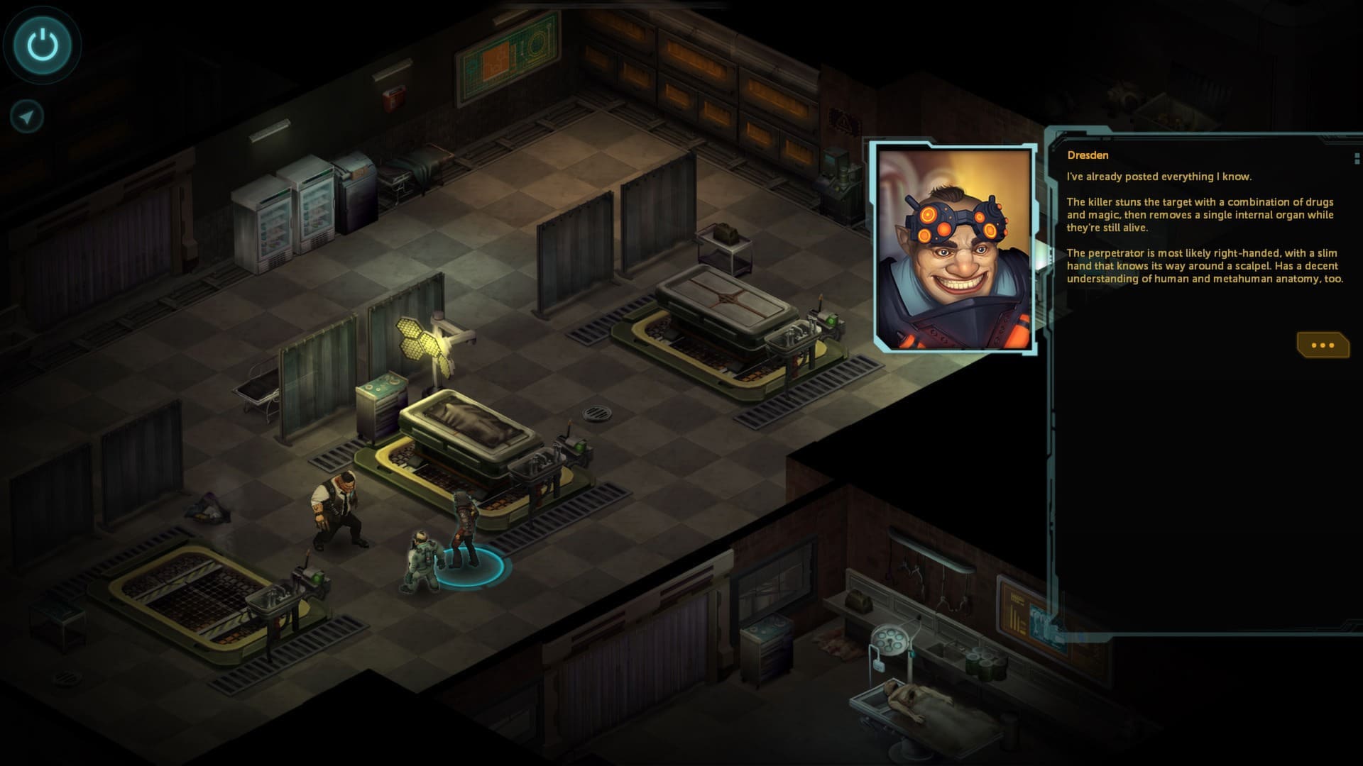 Shadowrun Returns — Screenshot 1/6