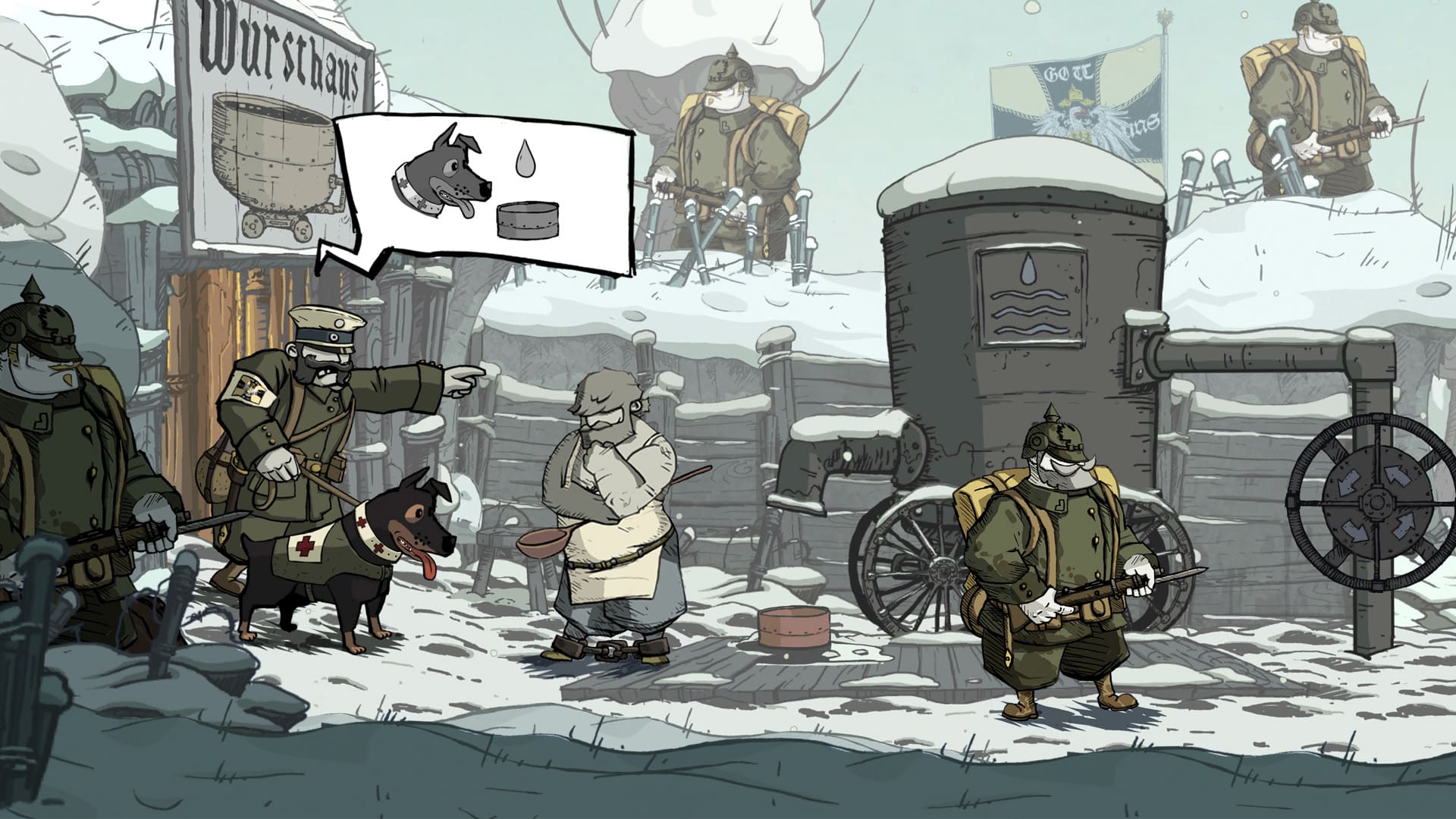 Valiant Hearts: The Great War™ / Soldats Inconnus : Mémoires de la Grande Guerre™ — Screenshot 2/6