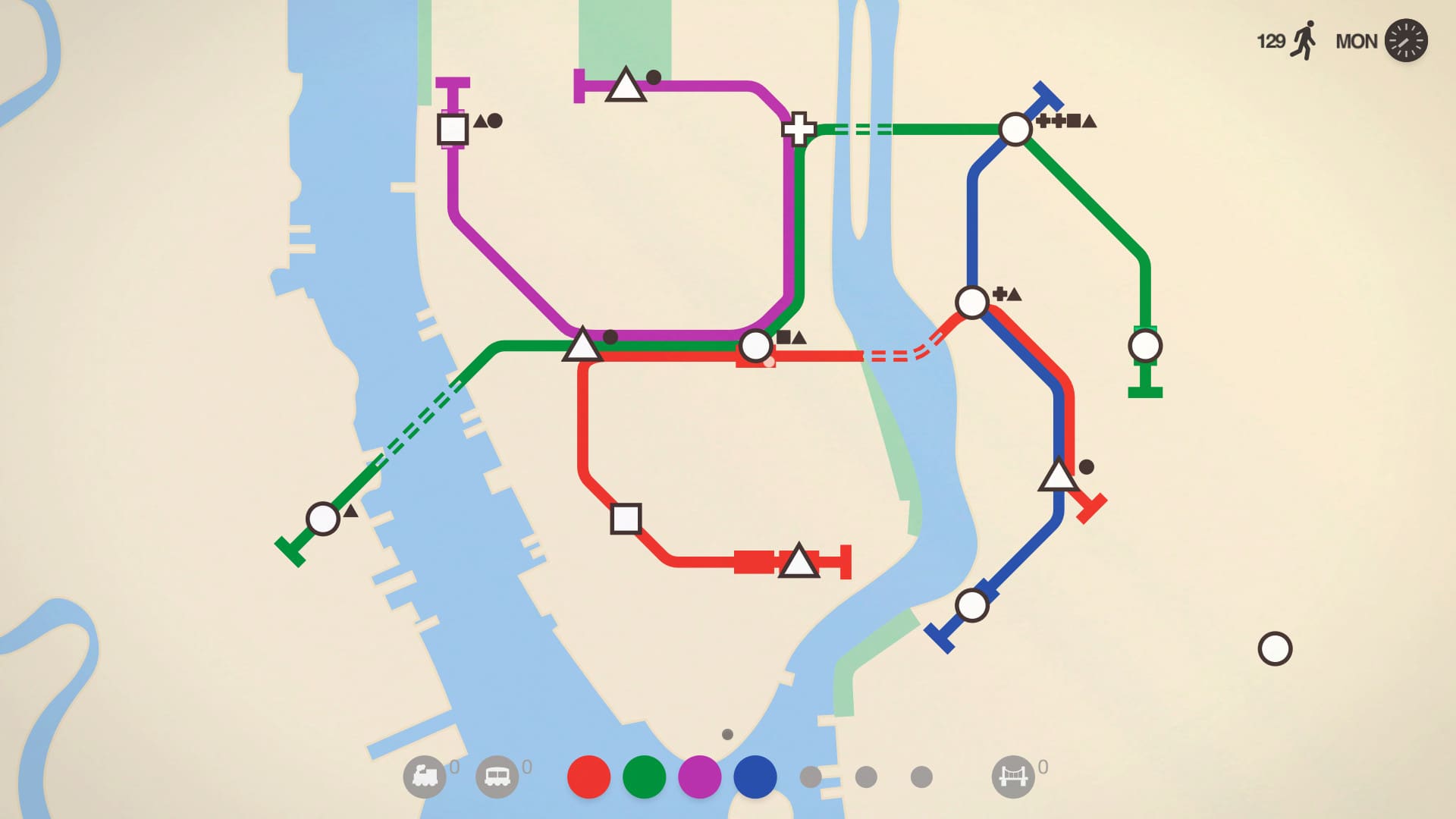 Mini Metro — Screenshot 1/6