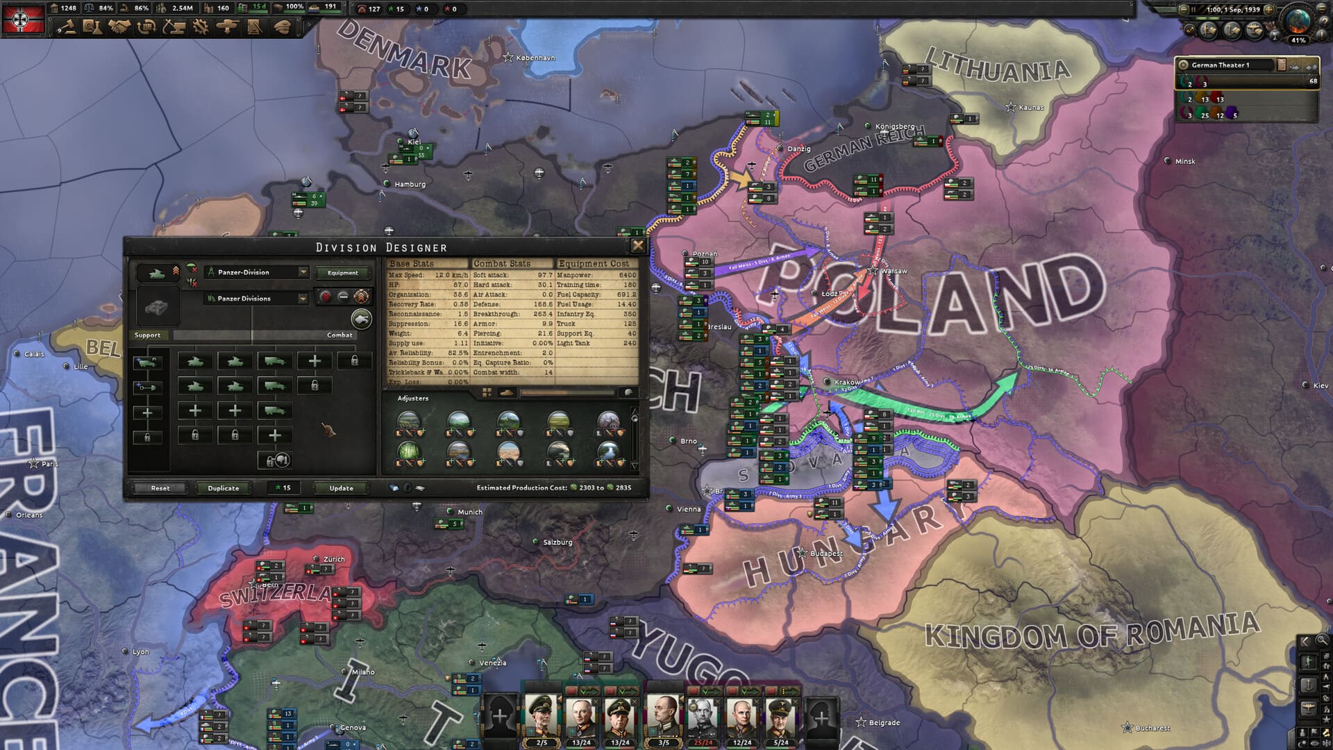 Hearts of Iron IV — Screenshot 1/6
