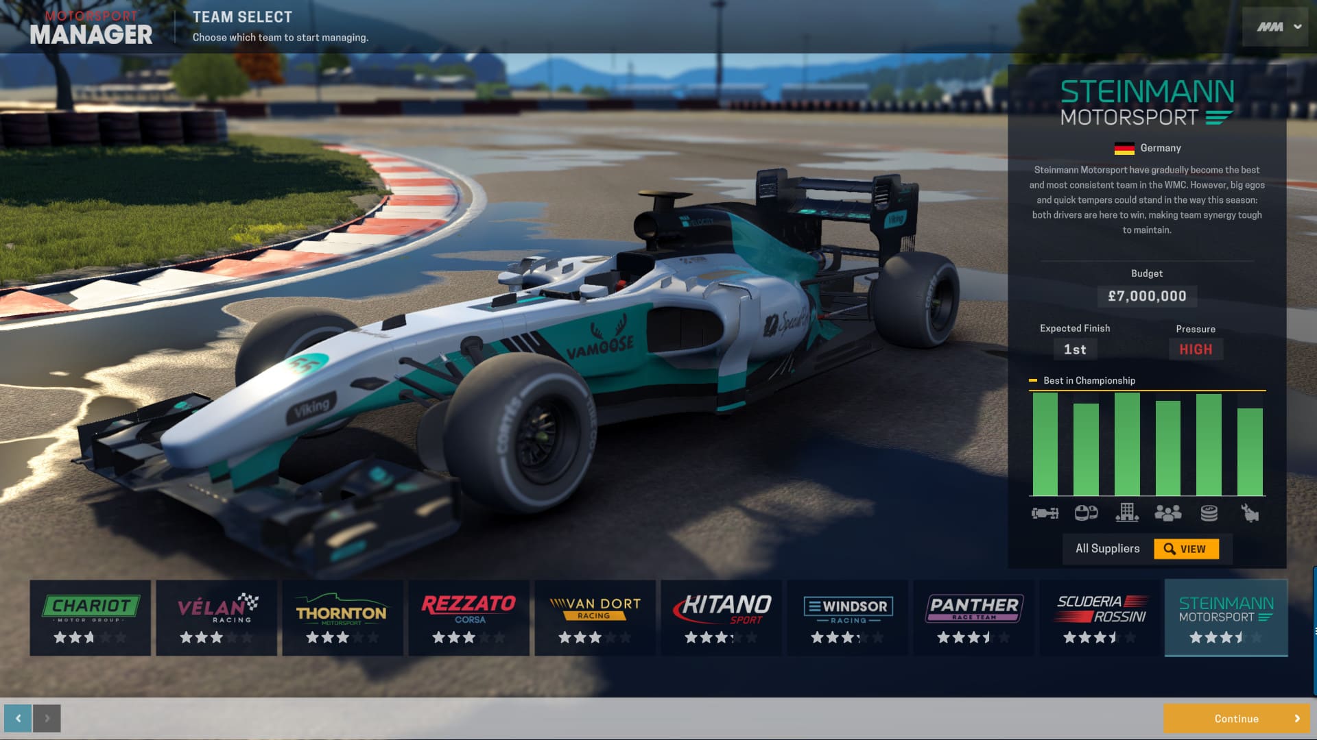 Motorsport Manager — Screenshot 1/6