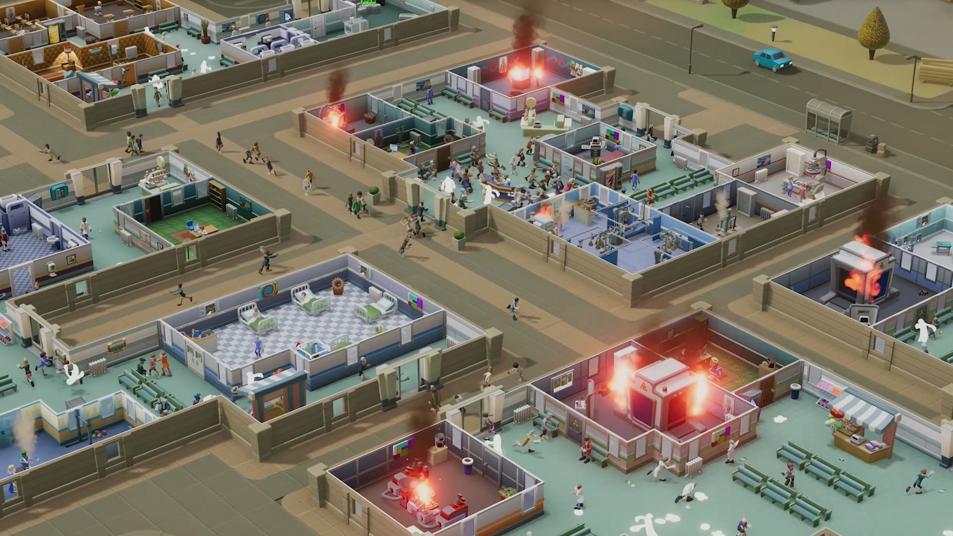Two Point Hospital — Screenshot 1/6