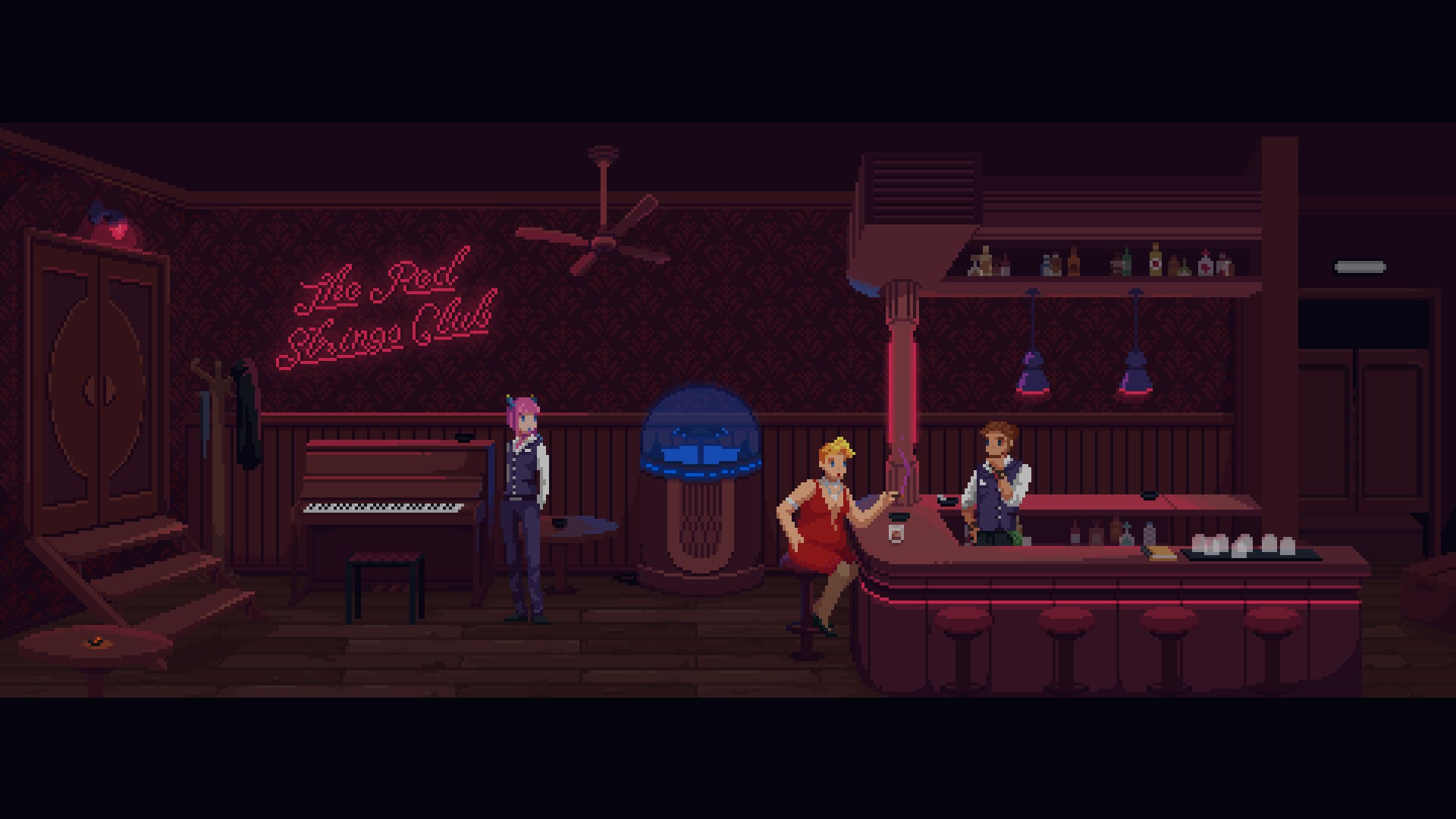 The Red Strings Club — Screenshot 1/6
